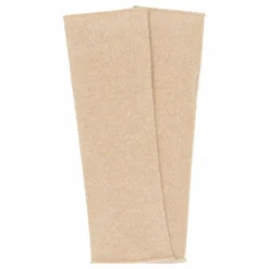 Manchette en laine vierge | Beige chiné