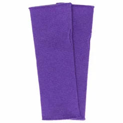 Manchette en laine vierge | Prune