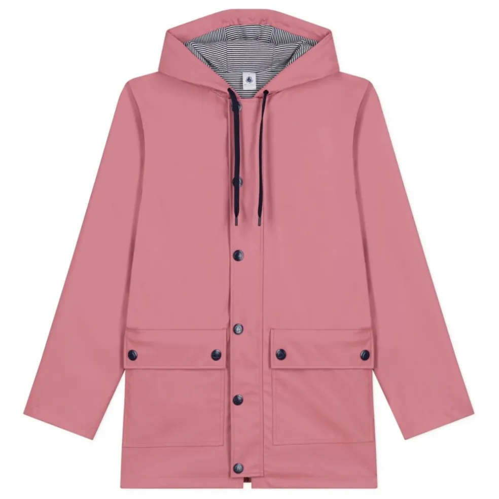 Manteau Ciré Tasse | Vieux Rose