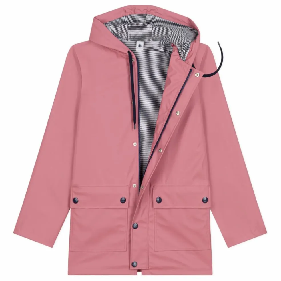 Manteau Ciré Tasse | Vieux Rose