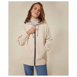 Manteau Ciré Taxine | Ecru