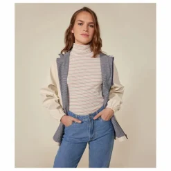 Manteau Ciré Taxine | Ecru