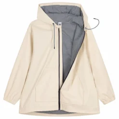 Manteau Ciré Taxine | Ecru