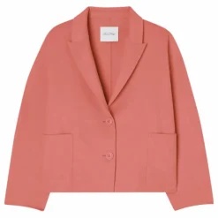 Manteau Court Boule Dadoulove Laine | Rose Litchi