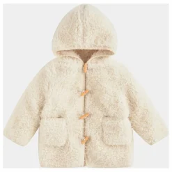 Manteau Façon Fourrure Dimia | Crème