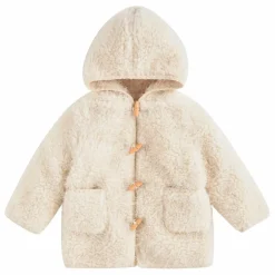 Manteau Façon Fourrure Dimia | Crème