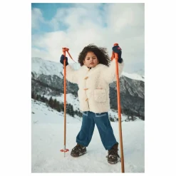 Manteau Façon Fourrure Dimia | Crème