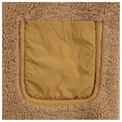 Manteau Façon Sherpa Fibres Recyclées | Marron