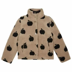 Manteau Façon Sherpa Pommes | Beige