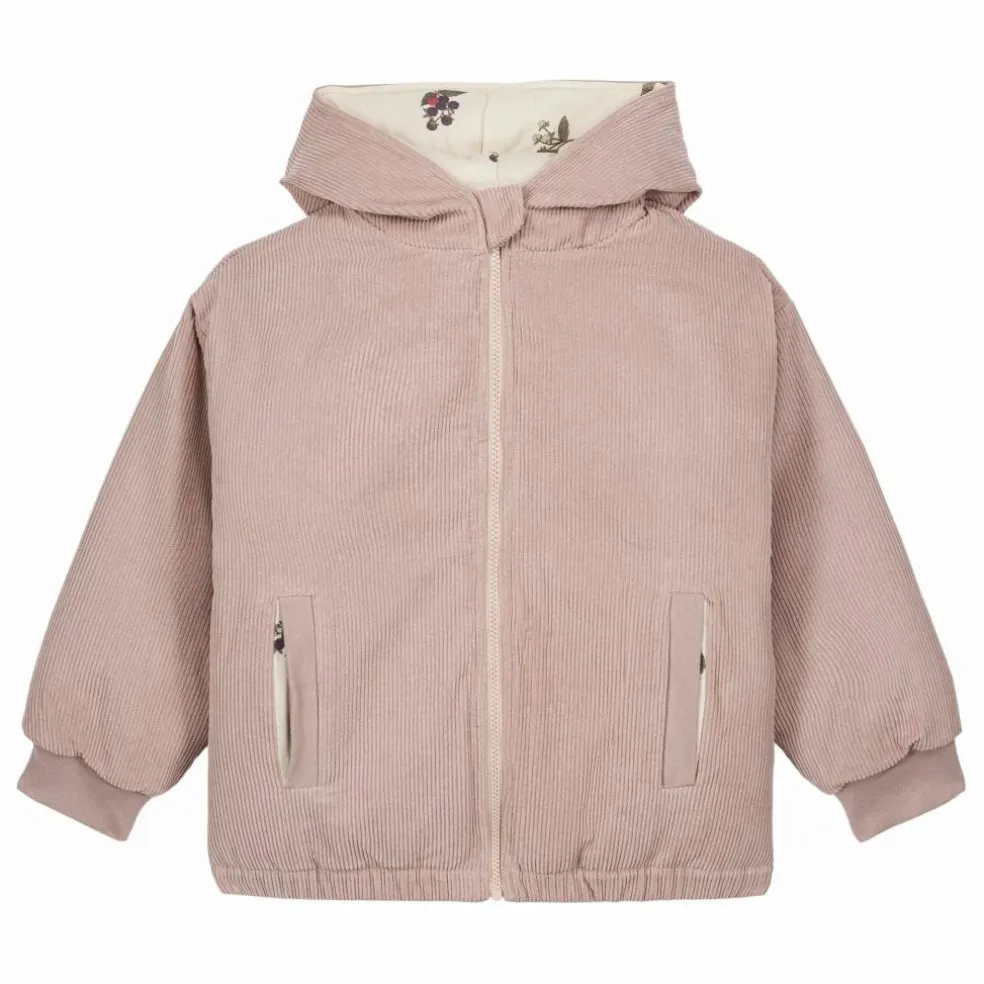 Manteau Frio Mûres Velours Côtelé Fibres Recyclées | Mauve