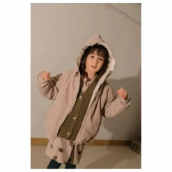 Manteau Frio Mûres Velours Côtelé Fibres Recyclées | Mauve