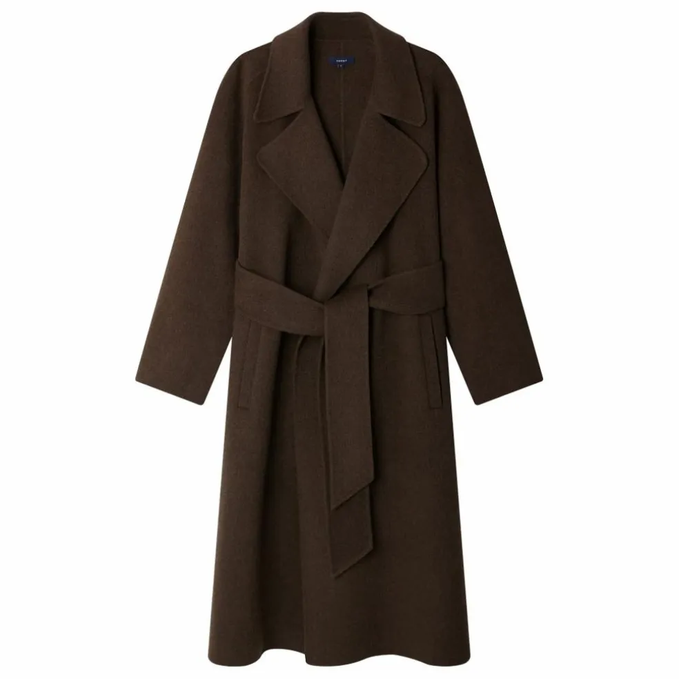 Manteau Harvard Laine | Brun kaki