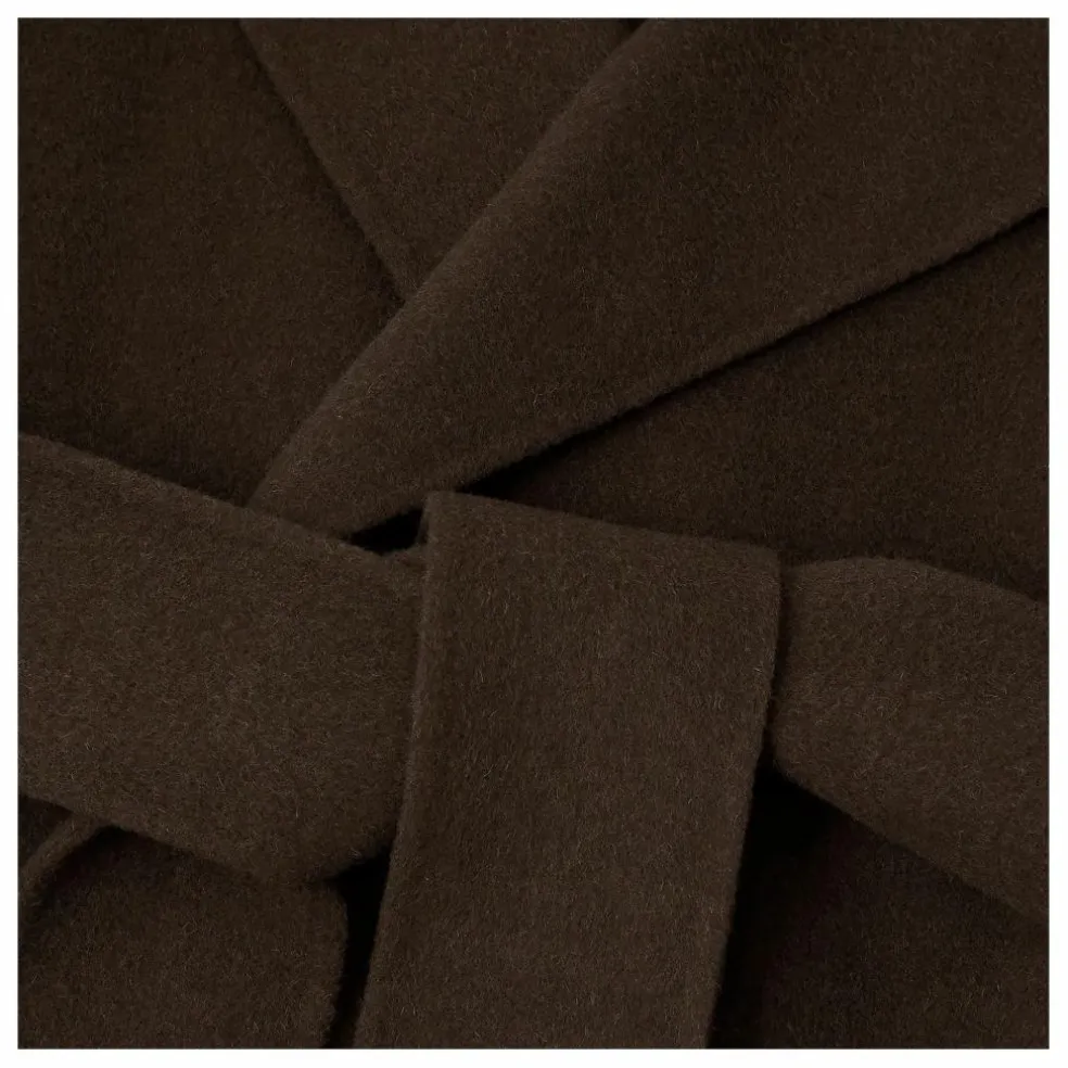 Manteau Harvard Laine | Brun kaki