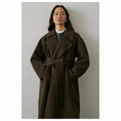 Manteau Harvard Laine | Brun kaki