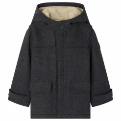 Manteau Julien Drap de Laine | Gris foncé