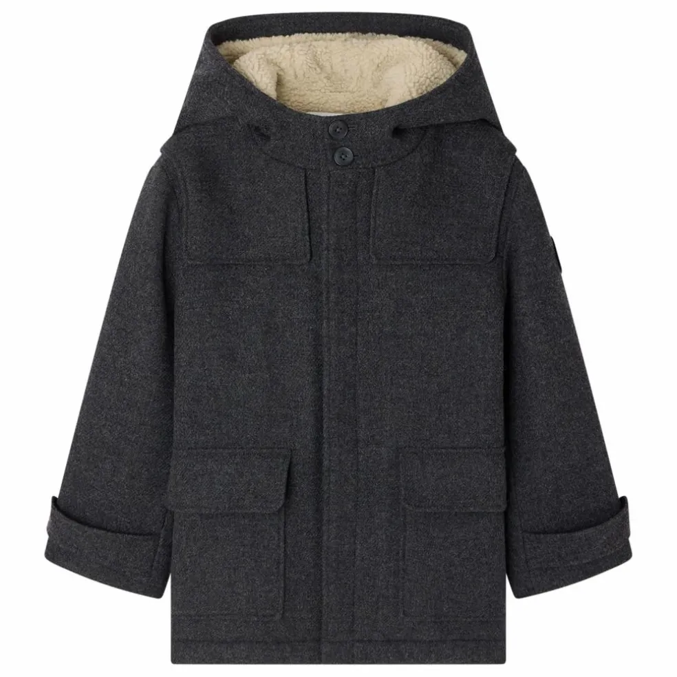 Manteau Julien Drap de Laine | Gris foncé