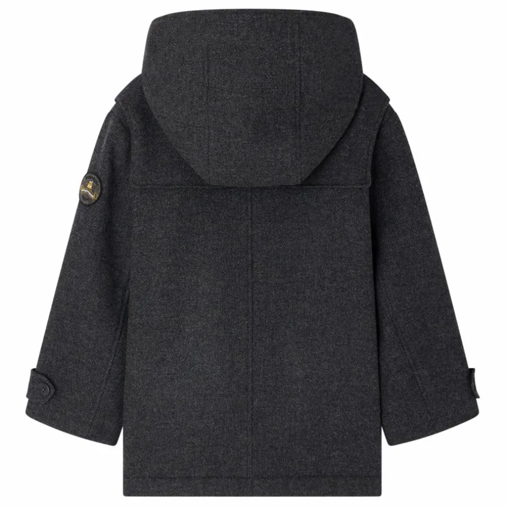 Manteau Julien Drap de Laine | Gris foncé