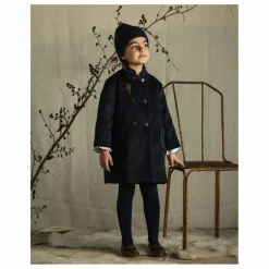 Manteau Laine | Bleu marine