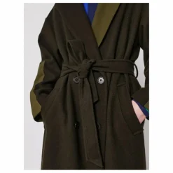 Manteau Long Laine - Collection Femme | Bleu nuit