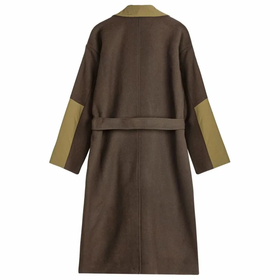 Manteau Long Laine - Collection Femme | Bleu nuit