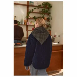 Manteau Matelassé Louisa Velours - Collection Femme | Indigo