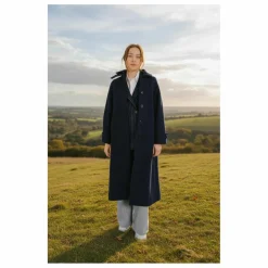 Manteau Mayri Laine Vierge | Bleu marine