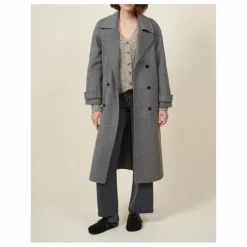 Manteau Valencia Laine | Gris