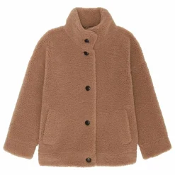 Manteau Valery Façon Fourrure | Beige