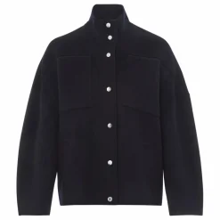 Manteau Vicco Laine | Bleu marine