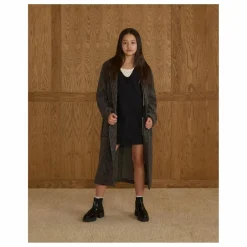 Manteau Vichy | Noir