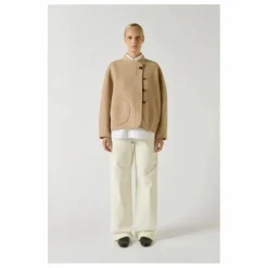 Manteau Windsor Laine | Beige chiné