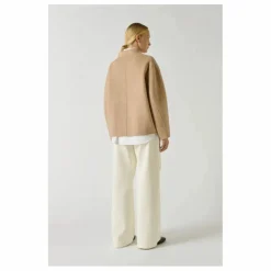 Manteau Windsor Laine | Beige chiné