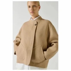 Manteau Windsor Laine | Beige chiné