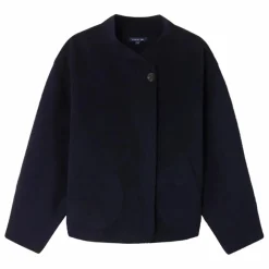 Manteau Windsor Laine | Bleu marine