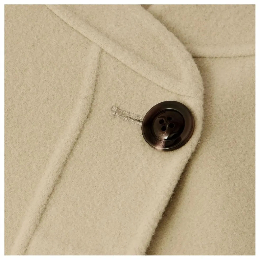 Manteau Windsor Laine | Craie