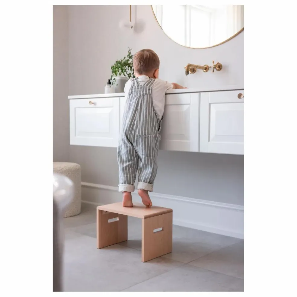 Marche-pied | Bois clair