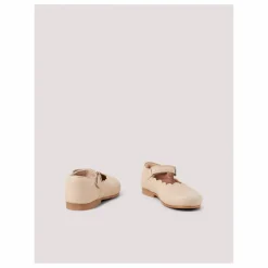 Mary Janes Festonnées | Crème