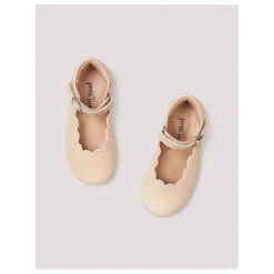 Mary Janes Festonnées | Crème