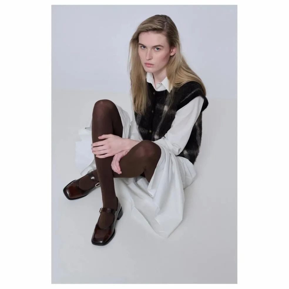 Mary Janes Gia | Caramel