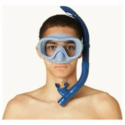 Masque de natation et tuba Ariel | Bleu