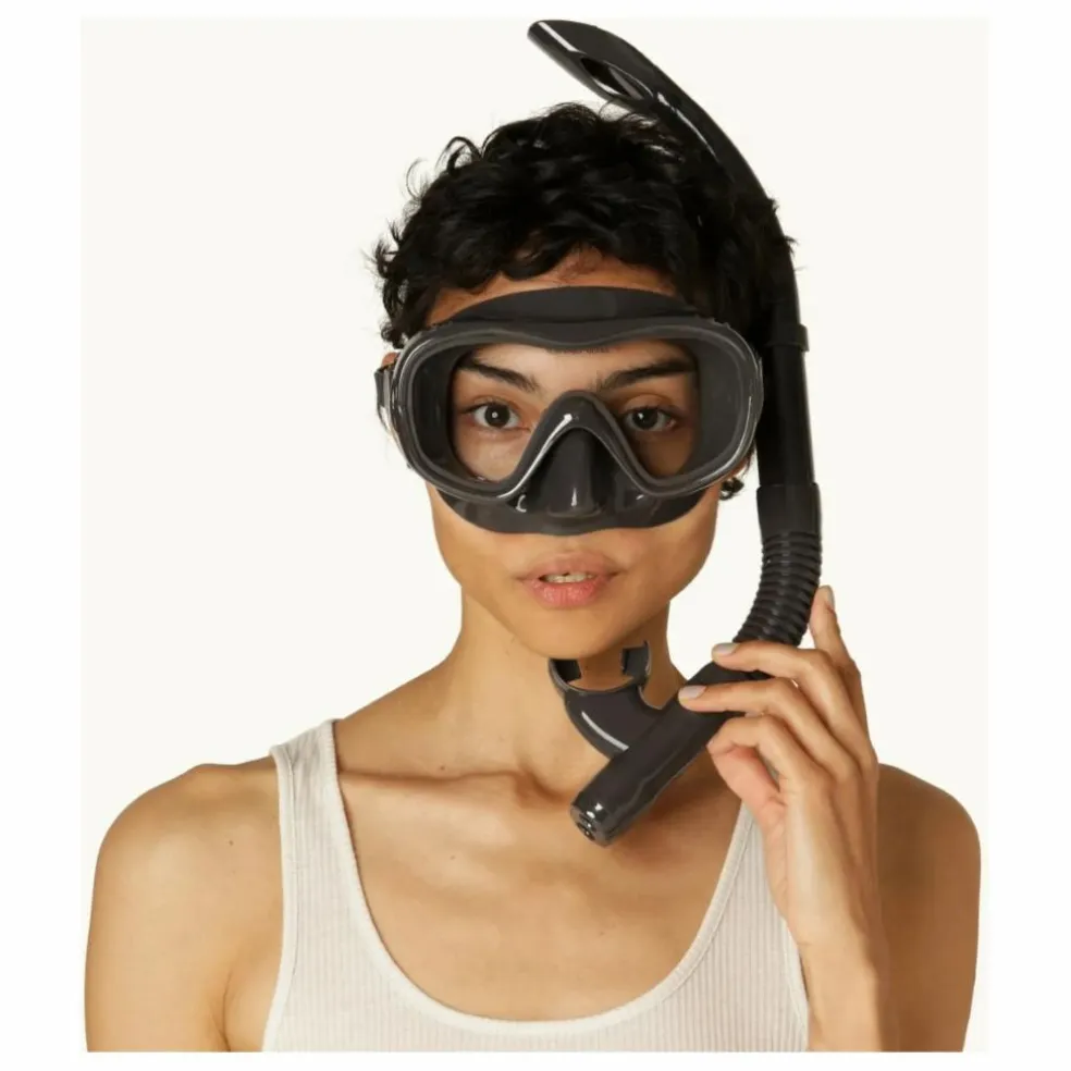 Masque de natation et tuba Ariel | Noir