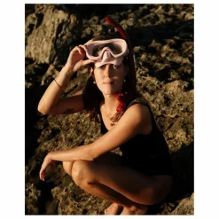 Masque de natation et tuba Ariel | Rose