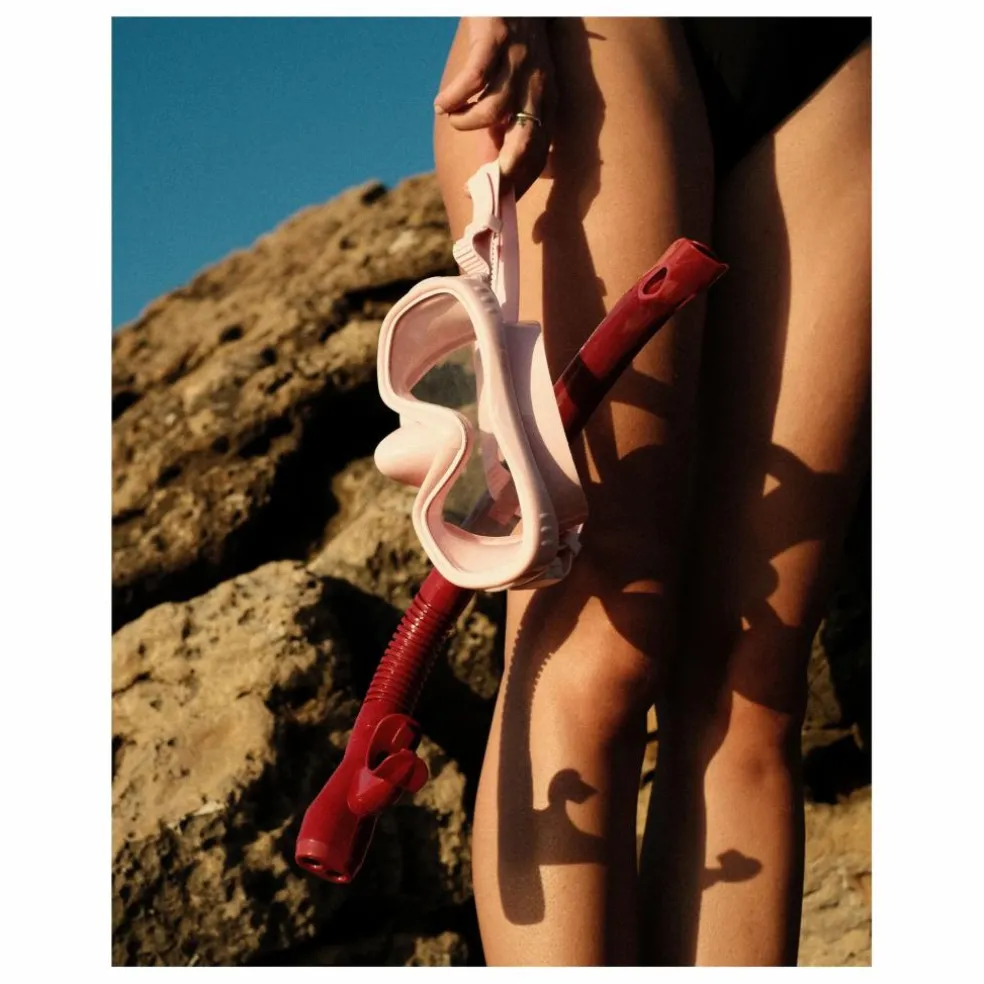 Masque de natation et tuba Ariel | Rose