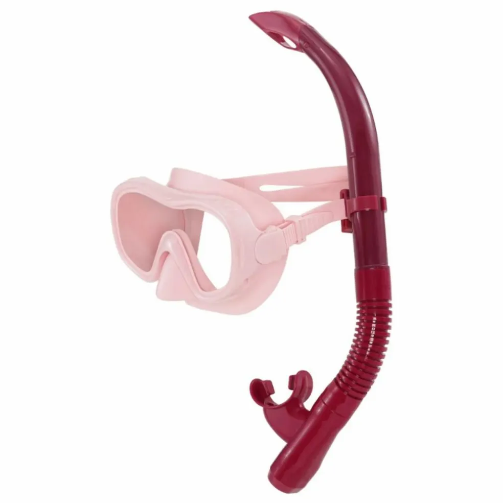 Masque de natation et tuba Ariel | Rose