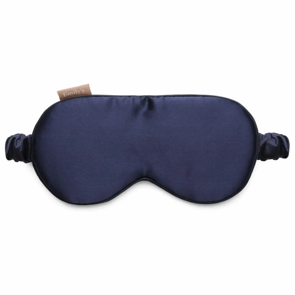 Masque sommeil en soie | Bleu nuit
