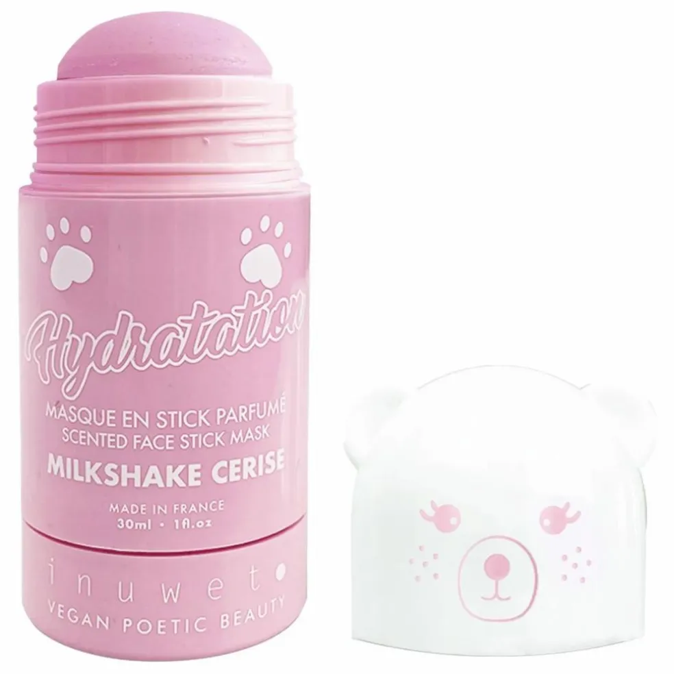 Masque stick hydratant à l'argile Milshake Cerise
