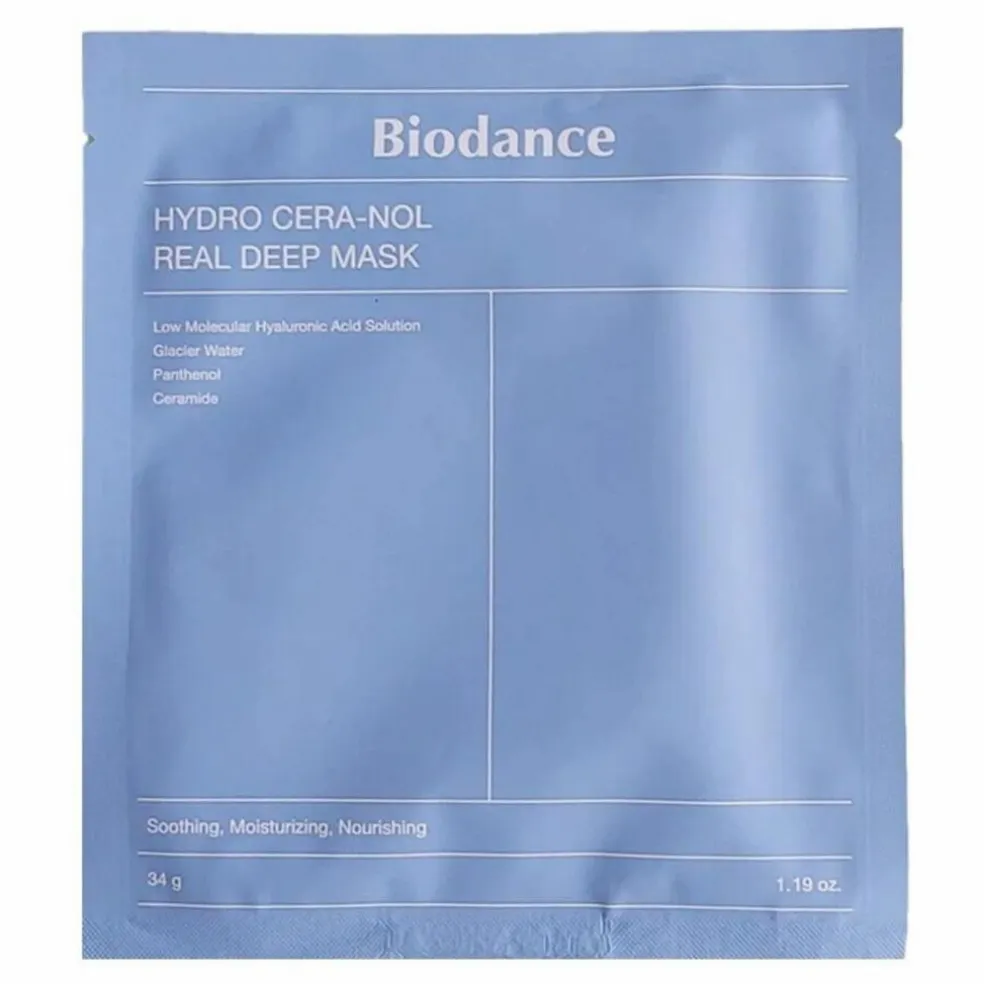 Masque Visage Hydratant Intense à l'acide hyaluronique et céramides