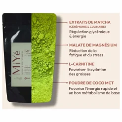 Matcha latte essentiel activateur de métabolisme - 146g