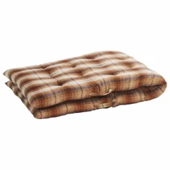 Matelas à carreaux en coton | Citrouille