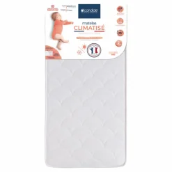 Matelas climatisé | Blanc